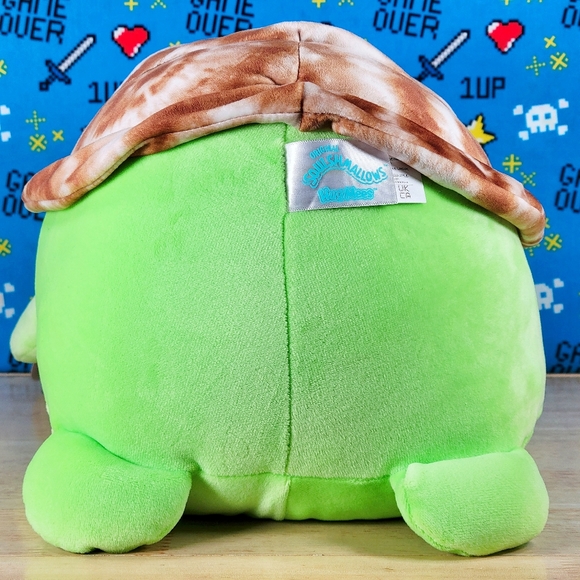 Squishmallow Antoni the Sea Turtle 14" Hug Mees UltraSoft Stuffed Toy Plush NWT - Picture 3 of 6